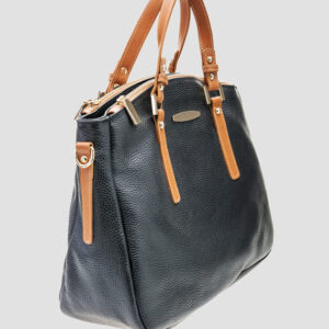 Bolsa de Couro Preta